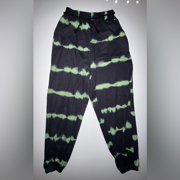 SWEATPANTS green/black - Picture 1 of 3